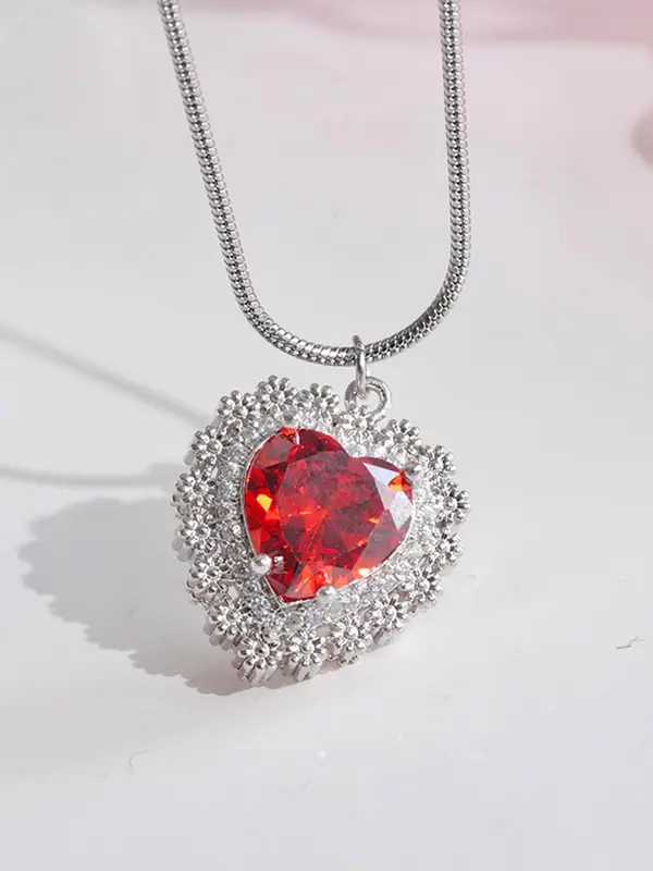 Gothic Heart & Sword Design Couple Pendant Necklace, Fashion Jewelry for Party, Daily Decor, Trendy All-match & Exquisite Jewelry Accessories for Birthday Gift, Valentine's Day, Gift 6