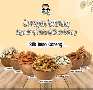 Basreng 250gr (baso Goreng) Pedas Food Snacks Goreng Cemilan