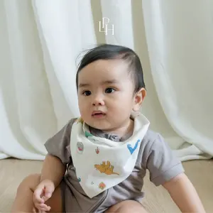 Little Palmerhaus - Muslin Bandana Bib (Celemek Bayi)