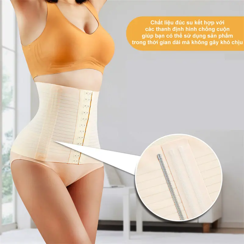 Đai Latex Chunxuu mỏng nhẹ chống lộ, chất liệu đúc su thoáng mát, có thanh chống cuộn, thoải mái khi sử dụng - LATEX01 4