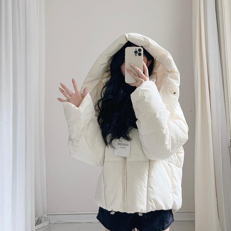 Áo phao dày sụ hàng qc mũ to rộng Samhyewear