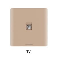 Gambar ARCHITECH ELEGANTE GOLD V20-E03 Stop Kontak/OUTLET/JACK TV dari ARCHITECH INDONESIA Kota Administrasi Jakarta Utara 3 Tokopedia