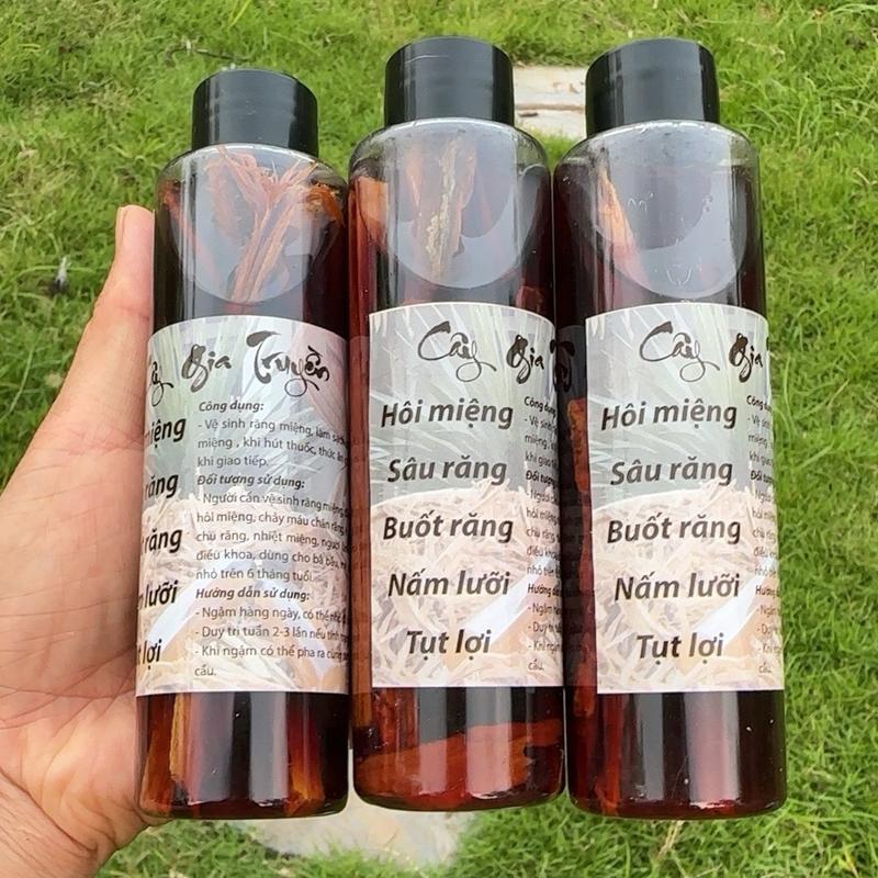 1 Serum ngậm giúp làm sạch răng miệng hôi miệng buốt răng