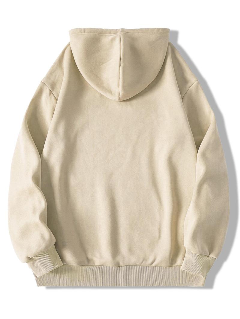 Product Introduction of Unisex Men's Floral Print Drawstring Hoodie, Kangaroo Pocket Long Sleeve Sweatshirt, Casual Pullover Tops for Spring & Fall, Graphic Hoodies, Trendy Men's Clothing, Men Gifts 11