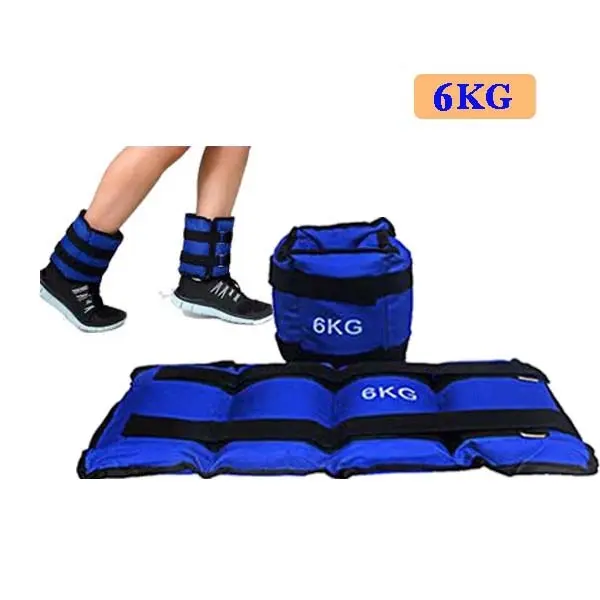 Bộ 2 Băng Tạ Cát 6kg (Mỗi Bên 3kg) Đeo Chân Tay Hỗ Trợ Tập Chạy bộ,Hít Xà Cao Cấp Nam Nam 0