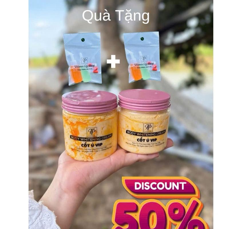 MUA 1 TẶNG 1 460g KEM Cốt Thái Rỉ Dầu Vàng hỗ trợ ( khử thâm - khử đen - bốc đen ) làm đẹp da cho nữ