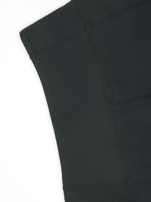 Women's Solid High Waist Sports Leggings, Sporty Comfy Breathable Skinny Pants for Yoga Gym Workout Running, Ladies Sportswear for All Seasons, Womenswear 8