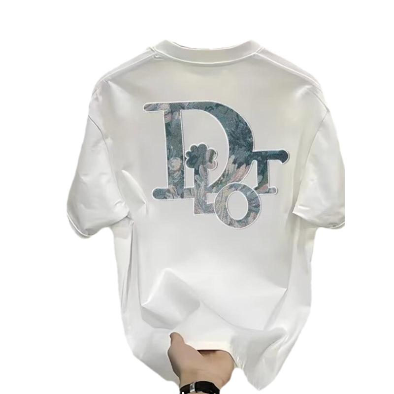Interesting text&pattern printed men's short sleeved T-shirt, soft and comfortable, casual and fashionable, suitable for home, work, and outdoor wear 3