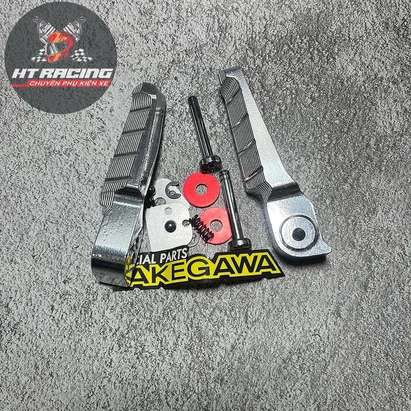 Gát chân nhôm đúc MS1 cho xe Honda Yamaha. Tặng kèm phụ kiện.( Lưu ý. Không lắp cho Winner. Sirius FI, Sirius 50cc, chọn Honda. Vison 21 trở lên chọn yammaha ).