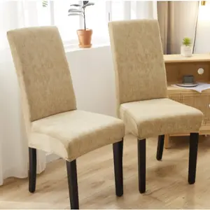 BISA COD H5389 Sarung Kain Kursi Bangku Makan / Sarung Penutup Kursi Polos / Sarung Kursi Makan