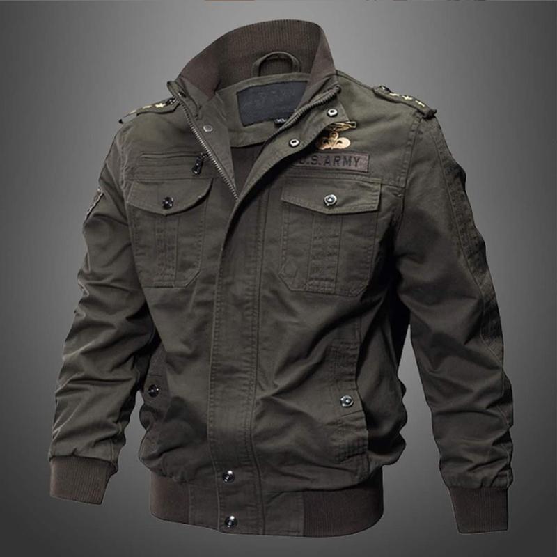 ÁO Khoác JACKET #ARMY US - Phong Cách Lính Kaki Menswear