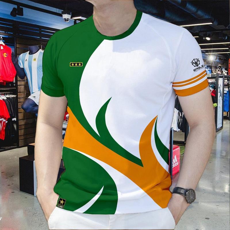 Product Introduction of k fashion essential Summer Cool and Breathable Fashion Men's T-shirt Short sleeved High Quality Men's T-shirt Menswear Top 4