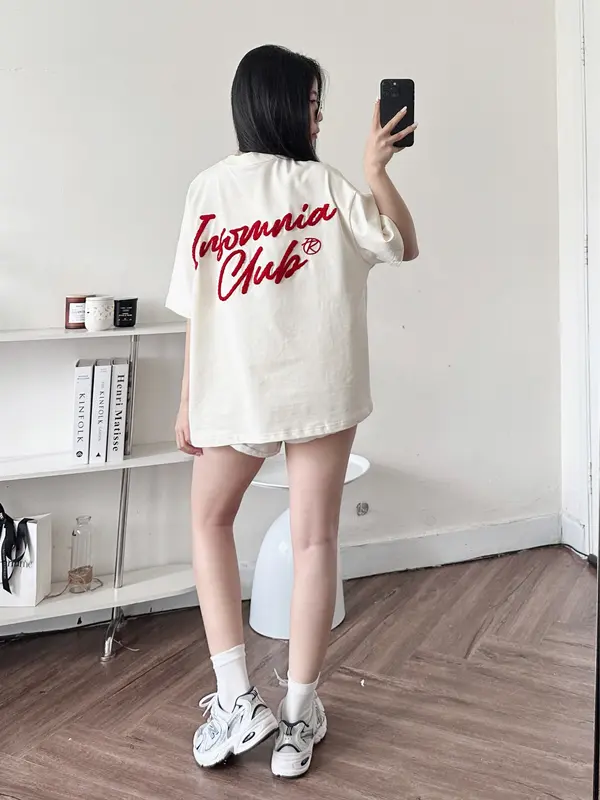 Áo Thun Boxy 280GSM Ver 2 INSOMNIA Unisex Nam Nữ Cotton Local Brand - TS029[YU] 2