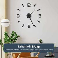Gambar TaffHOME Jam Dinding Besar DIY Giant Wall Clock 90-100cm - DIY-104 - Hitam dari Usea Official Store Kota Administrasi Jakarta Barat 5 Tokopedia
