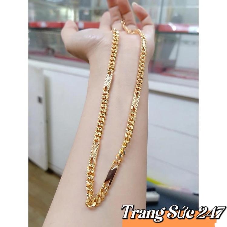 Dây Chuyền Khoen Lật Chữ N Nam Nữ đeo đẹp-đeo đời đời ko phai ko đen