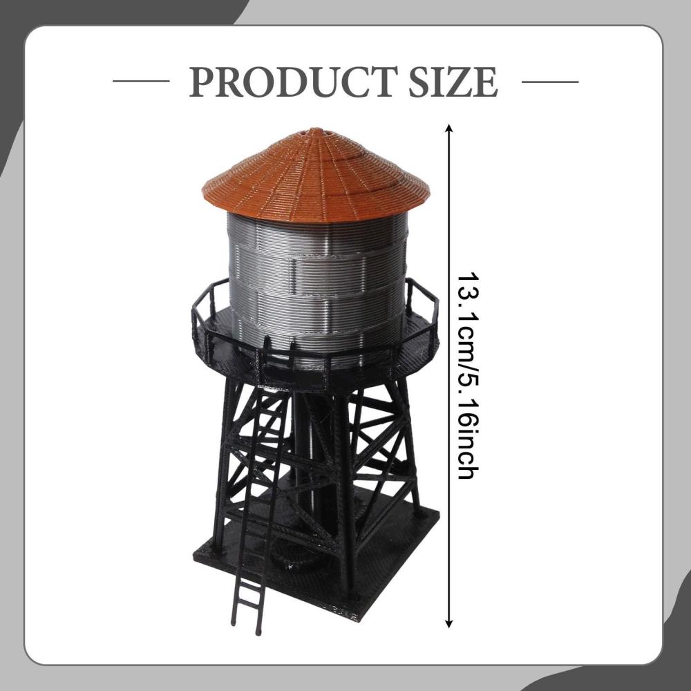 HO Scale Model Water Tower Unassembled Realistic Railway Layout ...