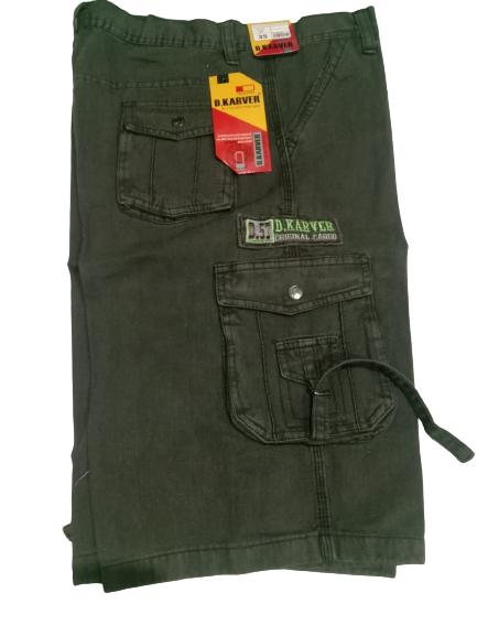 Celana Cargo Pendek Pria Bawah Lutut Cargo Pendek Jumbo Bahan Soft Jeans  Big Size 28 Sampai 45 5