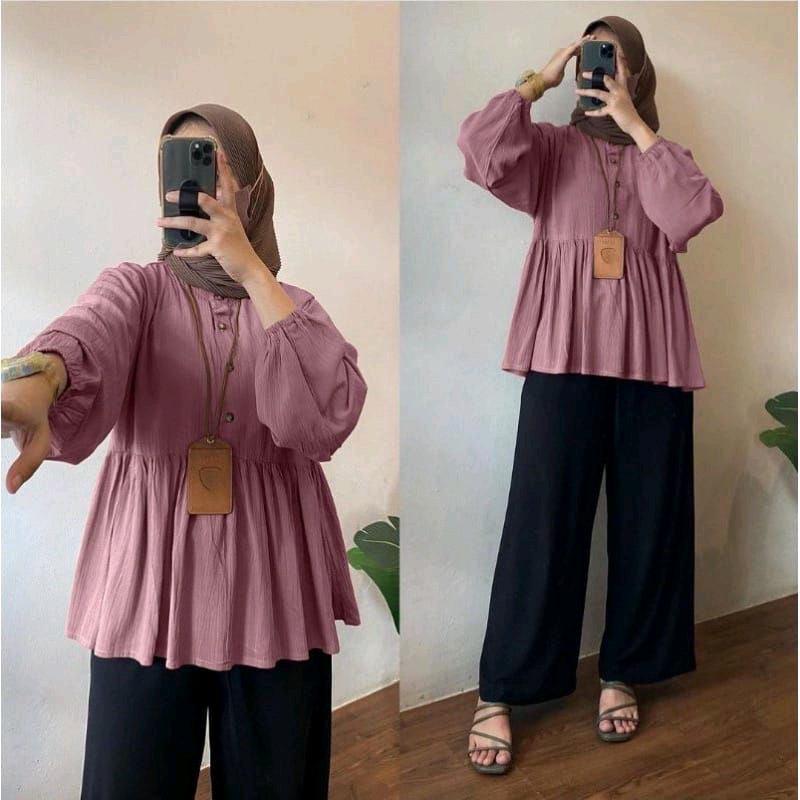 Raisa blouse krinkle Airflow premium 2