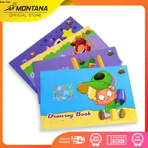 MONTANA X SiDU Drawing Book A4 Buku Gambar Dodo A4 Retail 1Pcs