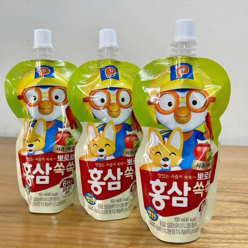Combo 10 gói nước hồng sâm Paldo vị trái cây bổ sung dưỡng chất giúp bé ăn ngon ngủ ngon 8