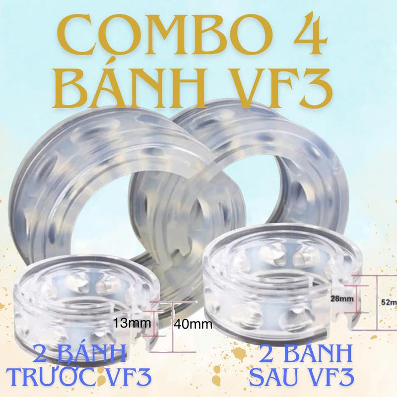 Tấm Thép Gia Cố Khung Càng A VF3(3mm 2 cai) và 4 Đệm Giảm Chấn + 4 Đệm Ốc Càng VF3( combo 4 món) 5