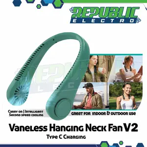 Kipas Leher Speed Cooler Vaneless – Portable, Stylish & Aman Digunakan