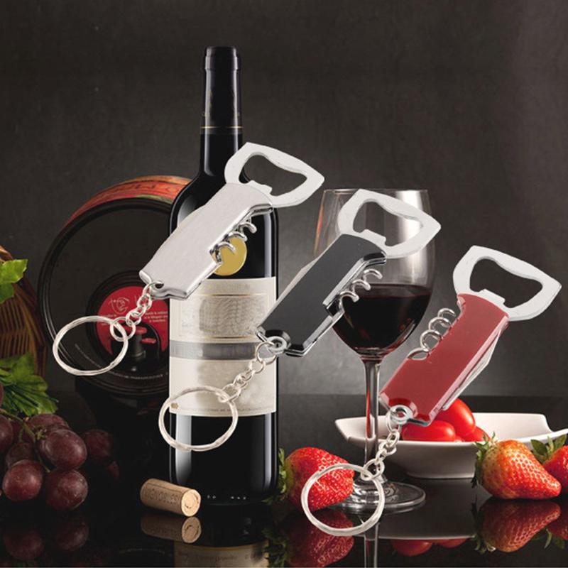 Product Introduction of 3 In 1 Metal Beer Bottle Opener Portable Wine Bottle Opener Multipurpose Integrated Lid Opener Foil Cutter for Kitchen 2