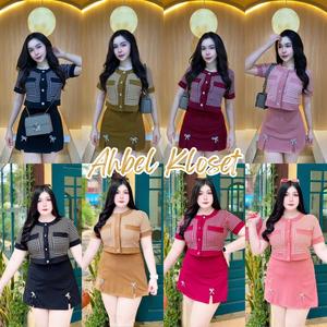 SET-93  ชุดเซท งานตามหา ผ้าวูฟเวฟ ผ้านิ่มใส่สบาย ได้ทั้งสุด ชุดเซทถูกๆ เสื้อผ้า ผู้หญิง