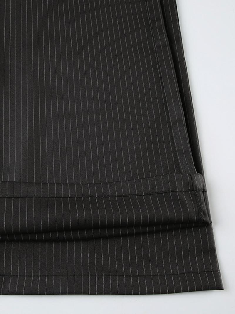 Product Introduction of Women's Striped Print Wide Leg Pants, Casual Comfy Trousers for Daily Wear, Ladies Bottoms for All Seasons 8