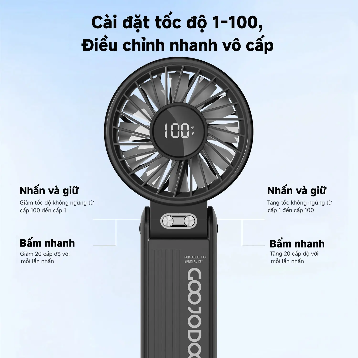 【GOOJODOQ* KOL/KOC】QUẠT CẦM TAY LÀM MÁT SIÊU TỐC TIỆN LỢI Phụ Kiện Mobile Usb PHÙ HỢP   LÀM QUÀ TẾT, QUÀ CHO NGƯỜI YÊU | BigBuy360 - bigbuy360.vn