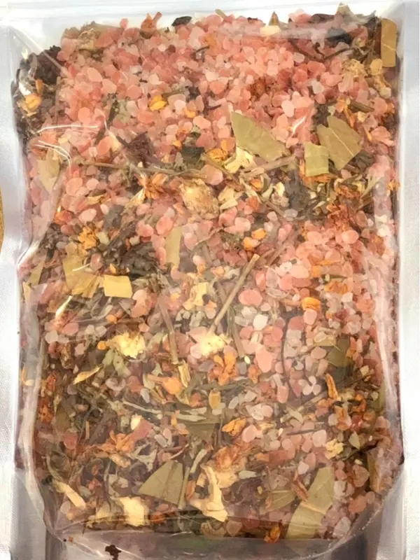 Muối Hồng Himalaya Ngâm Chân, túi muối hồng trườm ấm 0