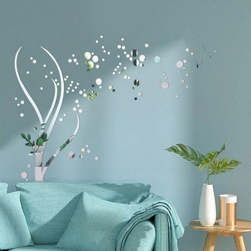 Product Introduction of Tree Branch 3D Pattern Wall Sticker, 1 Count Self Adhesive Wall Decal, Wall Art Decorative Sticker for Home Living Room Bedroom 6