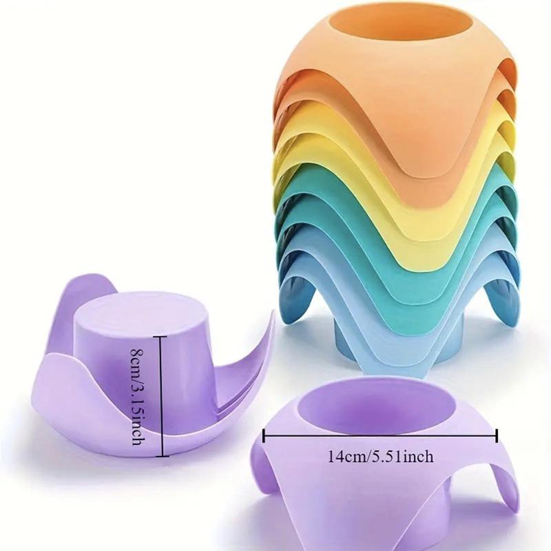 Plastic Beach Cup Holder, 5 Counts/set Outdoor Sand Drink Holder, Portable Beer Stand Accessories for Beach Parties and Camping 1