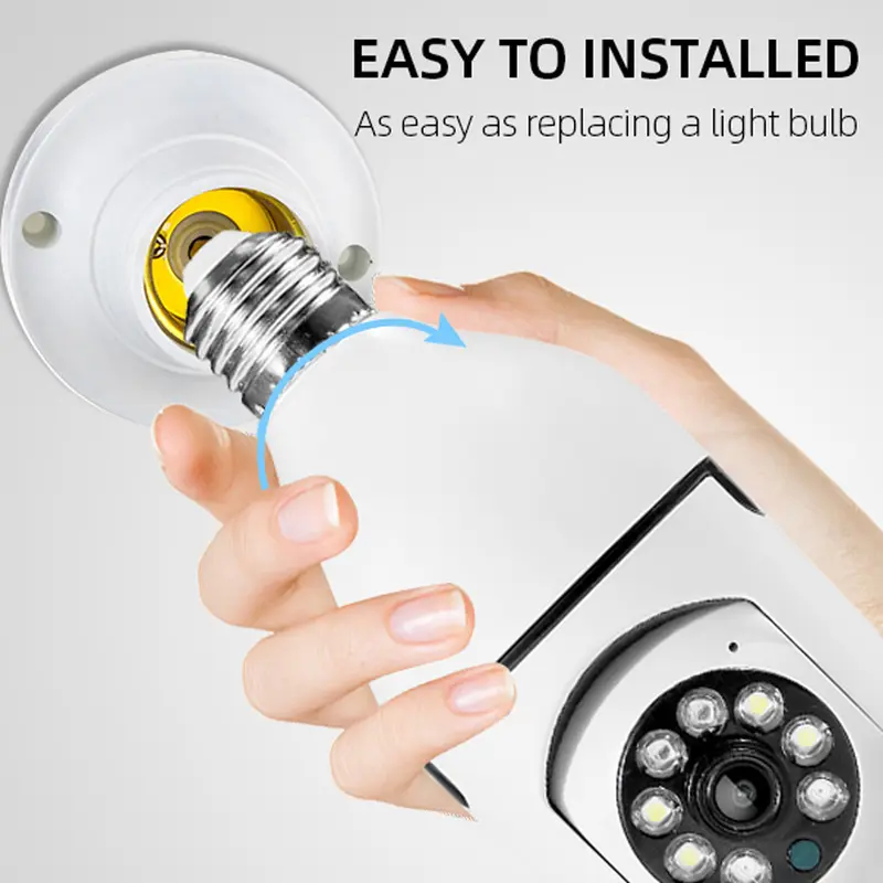 Camera giám sát CCTV, Camera 360, V360 pro, Âm thanh một nửa, Theo dõi tự động, Hỗ trợ màn hình trẻ Em Bé, Tầm nhìn ban đêm đầy màu sắc camera  ko  dùng  wifi camara 5