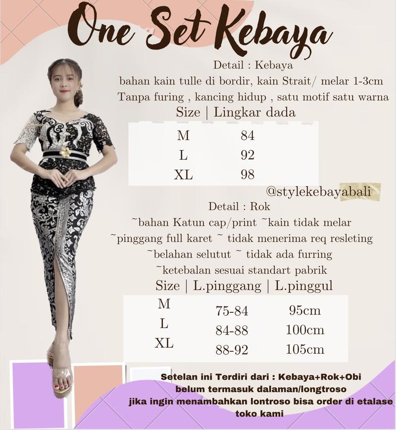 Product Introduction of KEBAYA BALI TILESTIK MOTIF ELSA , KEBAYA WISUDA , KEBAYA KONDANGAN 0
