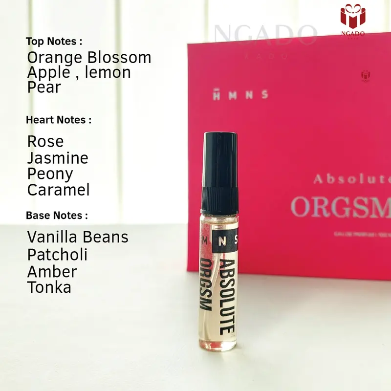 Decant HMNS Darker Shide Orgsm , Absolute Orgsm Share in Jar , Tester , Travel Size , 5ml , 2ml Original Perfume 2