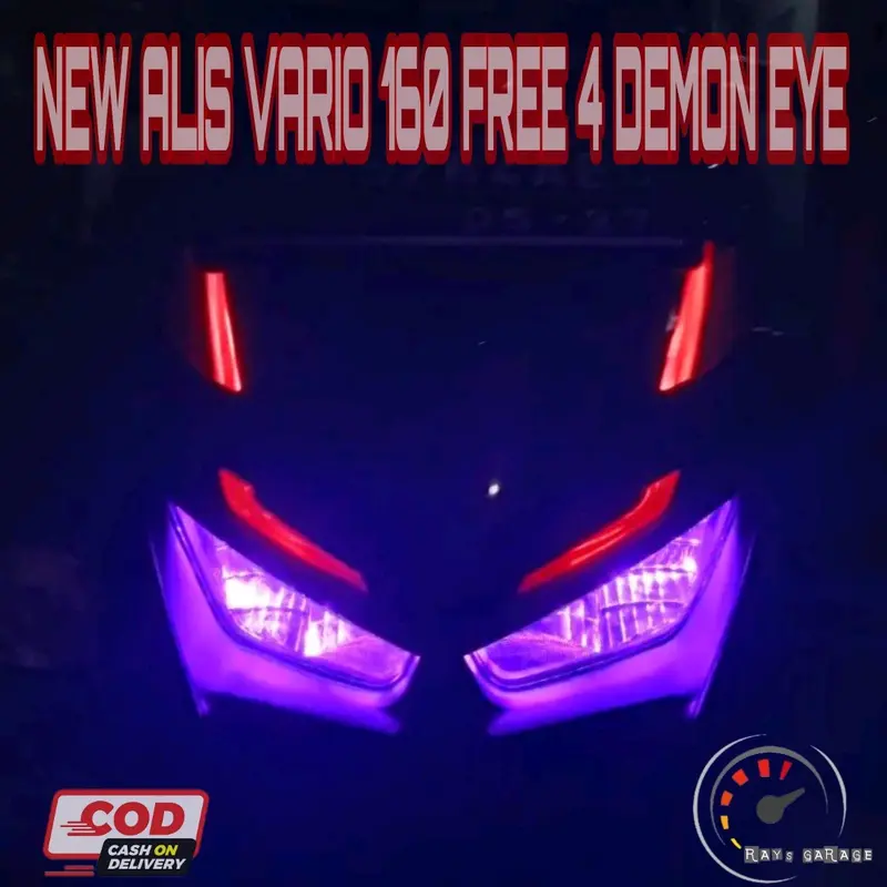 Paket Hemat Lampu Alis New Vario 160 Tanpa Bintik-Bintik Terang Motorcycle 3
