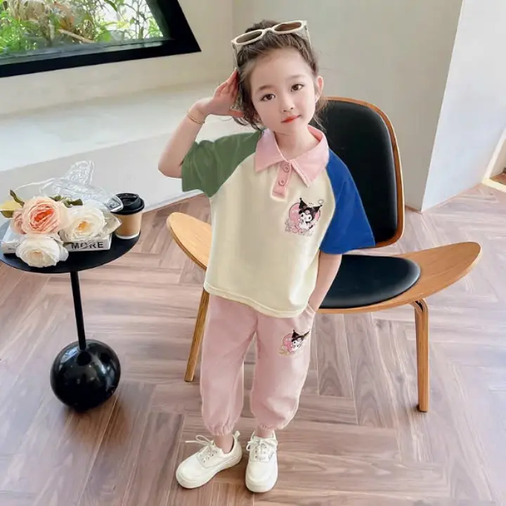 Bộ Thun 8-22kg Cho Bé Gái Chất Cotton Mềm Mát In Hình Kolila Ngộ nghĩnh cả  bộ 2