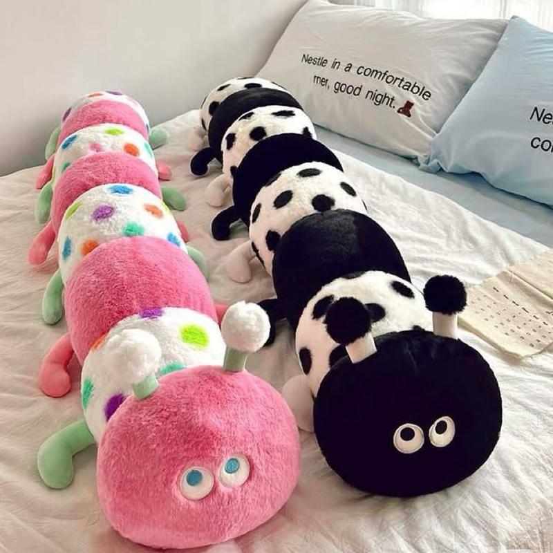  gấu bông dài Gối ôm Đa Chức Năng Dài Gối Đồ Chơi Nhồi Bông Sâu Bướm Và Gấu Bông Thích Hợp Cho Bé Gái Có Thể Dùng Làm Đồ Chơi Hoặc Quà Tặng Ngủ 