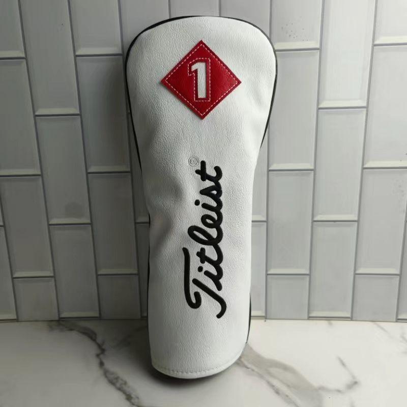 Product Introduction of Golf Club Head Cover No. 1 Wooden Pole Sets Cue Rod Head Protective Sleeve Rod Head Sets Red New Style Qgt24143 11