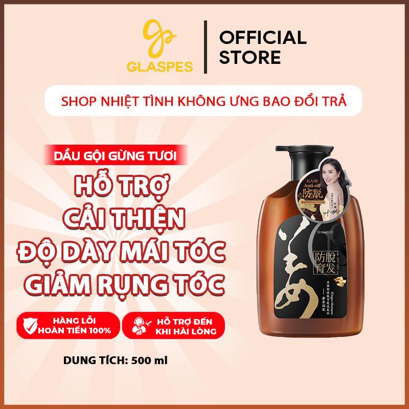  Dầu gội gừng và trắc bách diệp hỗ trợ cải thiện độ dày mái tóc 