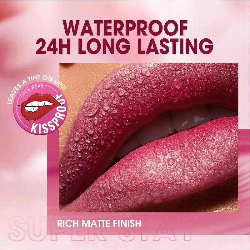 Product Introduction of 【TERSEDIA&COD】O.TWO.O Lipstik Matte Tahan Lama Tahan Air 24 Jam Tinta Beludru Pewarna Bibir Anti Lengket Lip Gloss Lipstik Cair Makeup Untuk Bibir Lipstick Kosmetik 22