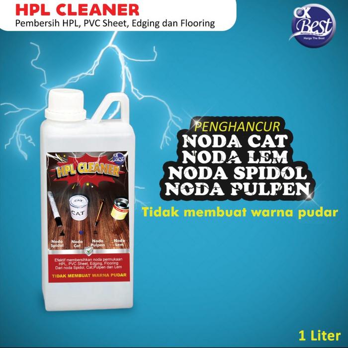 Jual NEW HPL CLEANER OK BEST PEMBERSIH NODA PADA PERMUKAAN HPL PVC ...