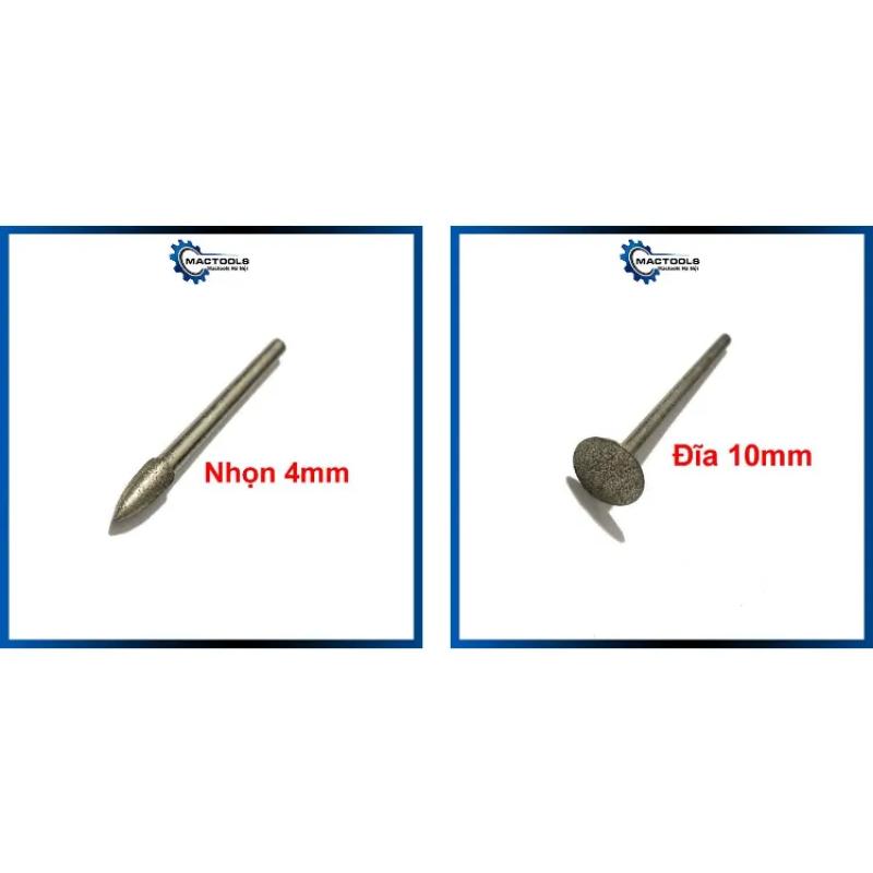 Product Introduction of [DD-necessary]  Mũi cắt, mũi mài kim cương mini trục 3mm chân 2.3mm dùng lắp máy khoan cầm tay đa năng nhiều kích thước 37