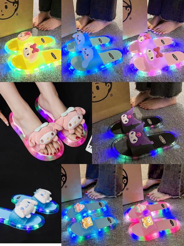 DÉP QUAI NGANG ĐÈN LED .ĐI CHƠI  .ĐI CHÁY PHỐ BÁ CHÁY lông