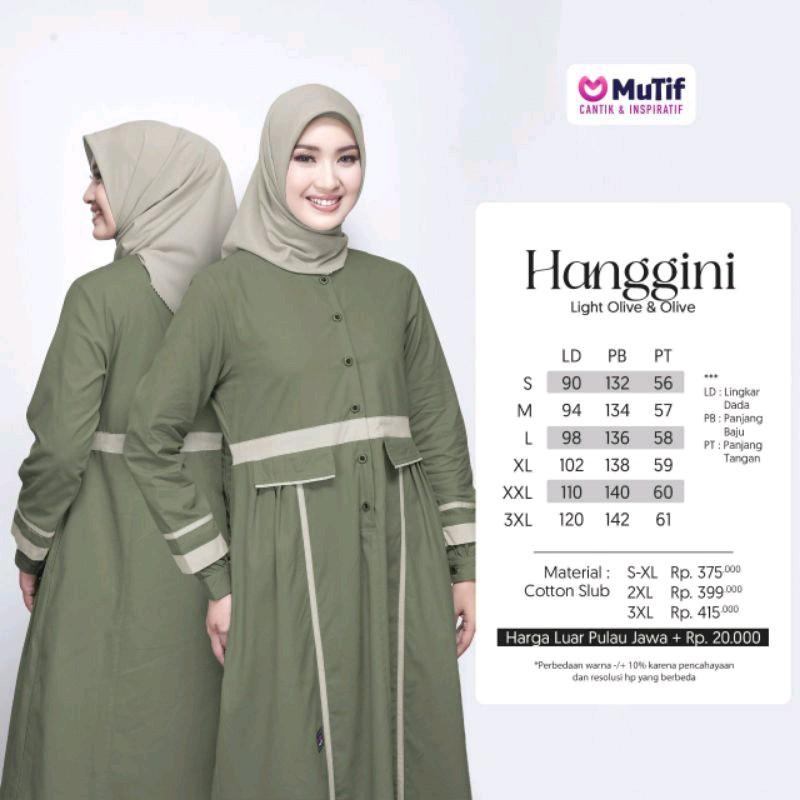 SARIMBIT MUTIF HANGGINI Muslim Baju 1