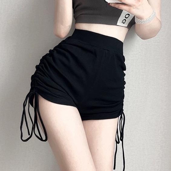 Quần đùi rút dây bigsize nữ từ 58-100kg chất umi hàn - QR 0