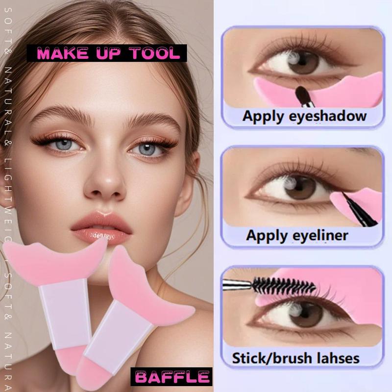 Eyelash Extensions Kit, 1 Set Eyelash Clusters with Eyelash Glue & Tweezers & Brush & Eyelash Curler & Makeup Tools, Eye Makeup Accessories, Cosmetic 5