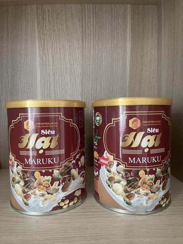    COMBO 2 HỘP   - Granola siêu hạt The Bitter Cacao sấy mật ong 500gram 