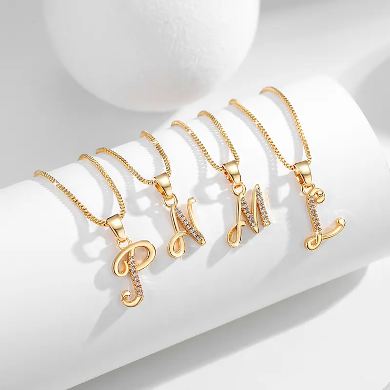 Y877 Kalung Wanita Huruf Fashion Kalung 0riginal jewellery 2